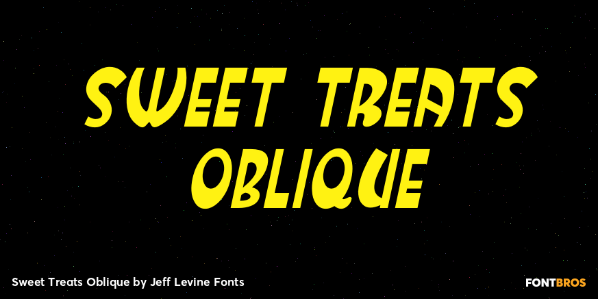 Sweet Treats Oblique Poster