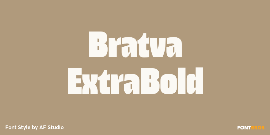 Bratva ExtraBold Poster