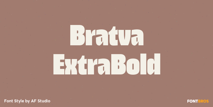 Bratva ExtraBold Poster