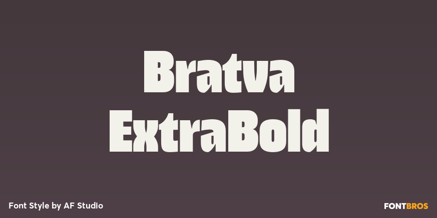 Bratva ExtraBold Poster