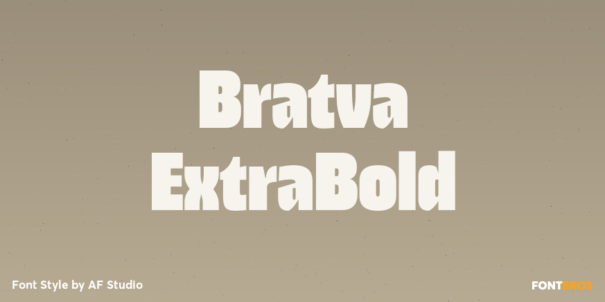 Bratva ExtraBold Poster