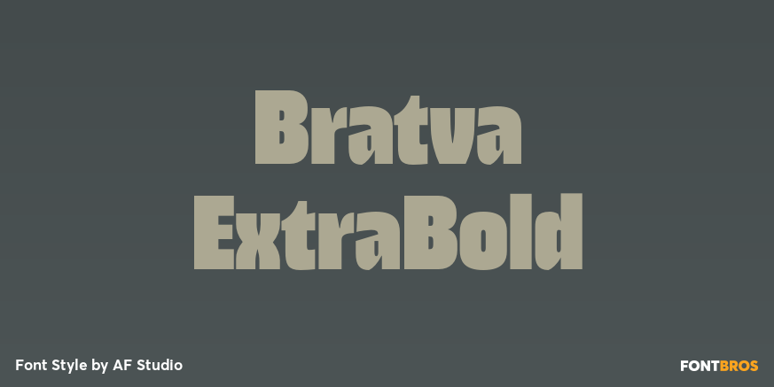 Bratva ExtraBold Poster