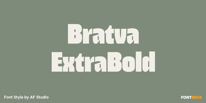 Bratva ExtraBold Poster
