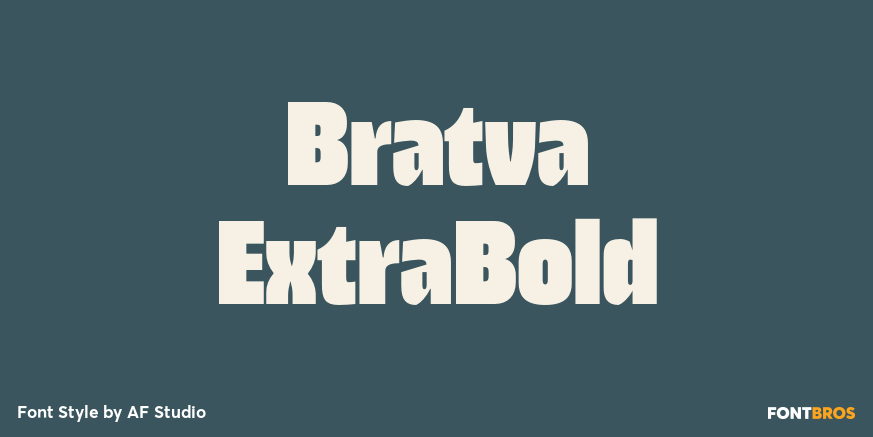 Bratva ExtraBold Poster