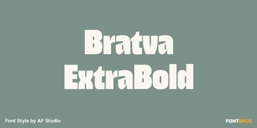 Bratva ExtraBold Poster