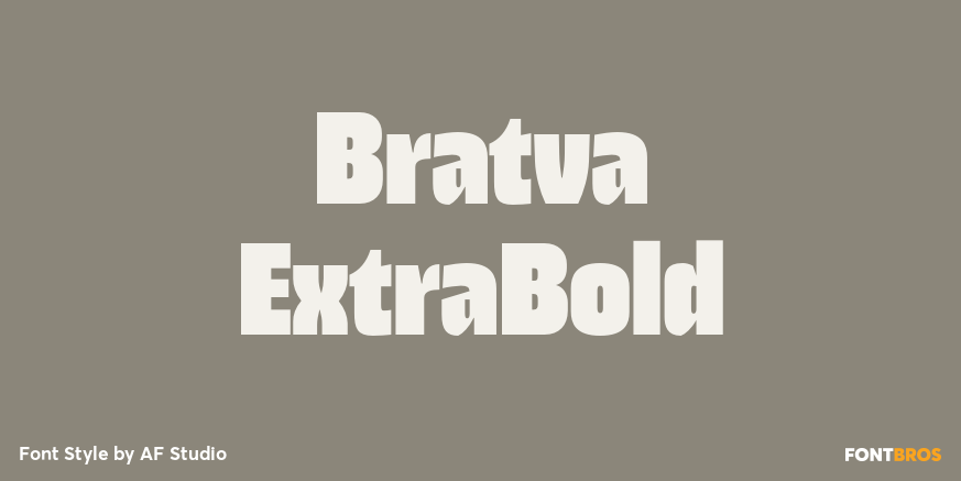 Bratva ExtraBold Poster