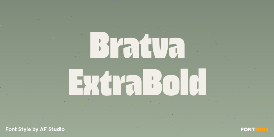 Bratva ExtraBold Poster