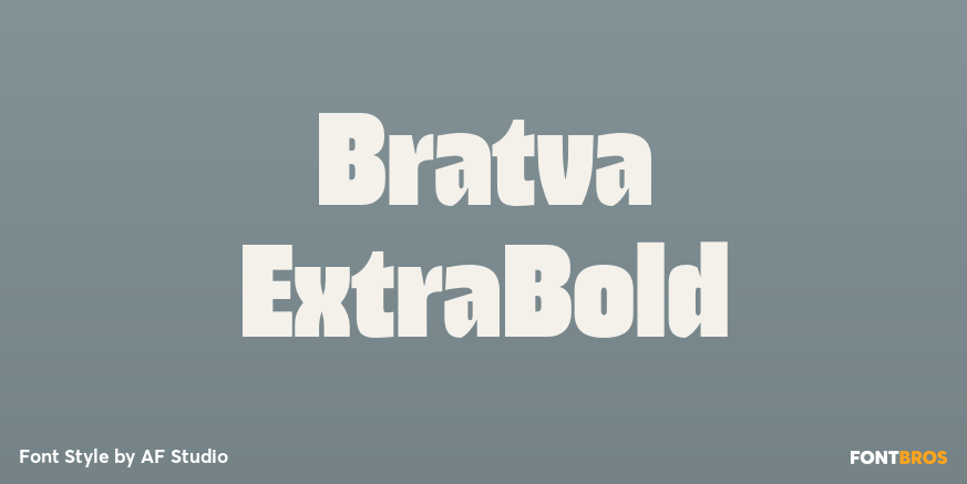 Bratva ExtraBold Poster