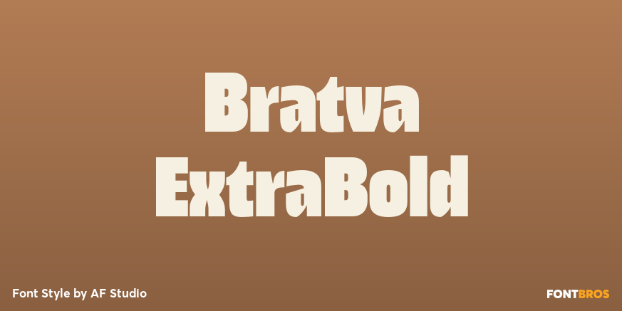 Bratva ExtraBold Poster