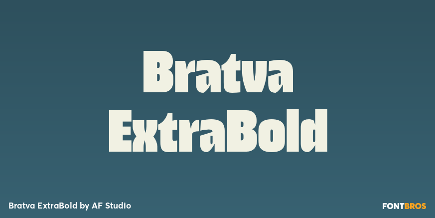 Bratva ExtraBold Poster