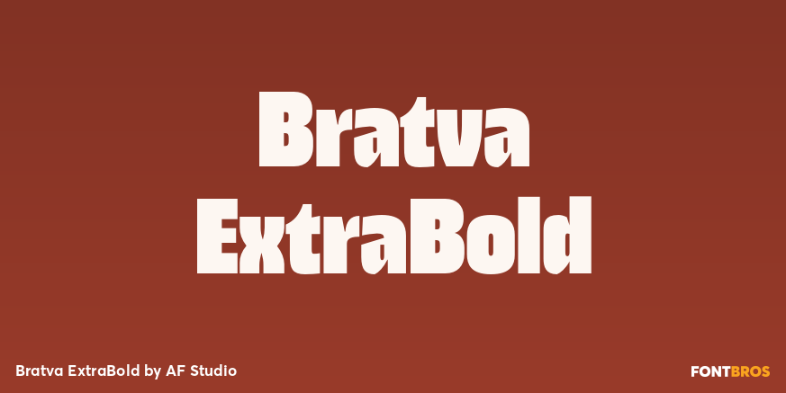 Bratva ExtraBold Poster