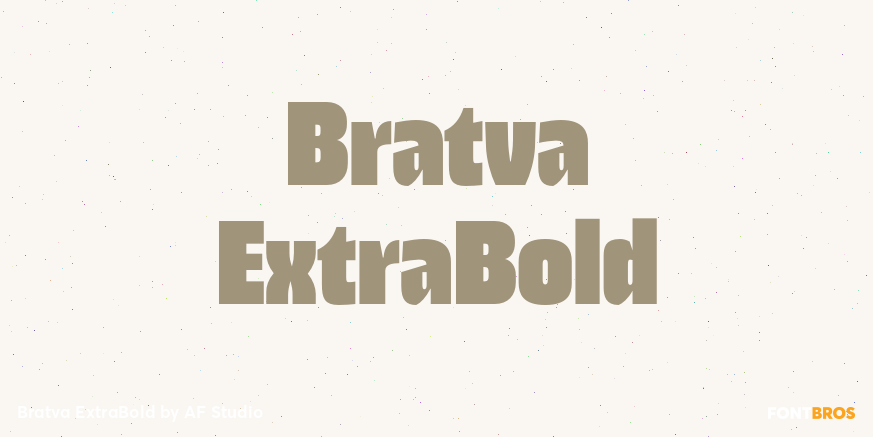 Bratva ExtraBold Poster