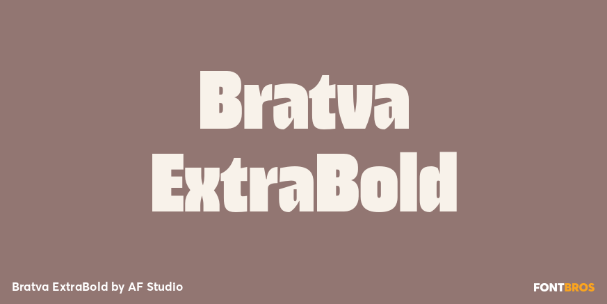 Bratva ExtraBold Poster