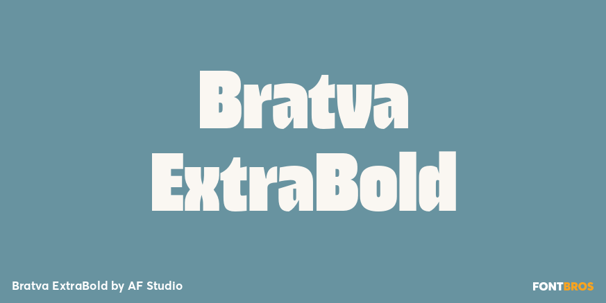 Bratva ExtraBold Poster