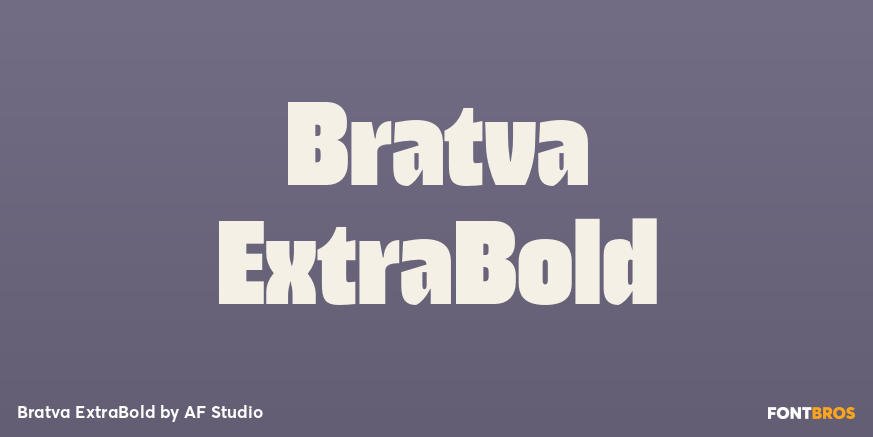 Bratva ExtraBold Poster