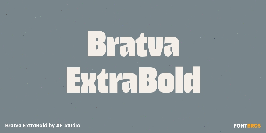 Bratva ExtraBold Poster