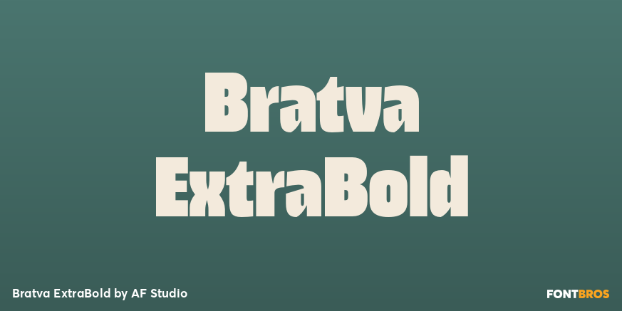 Bratva ExtraBold Poster