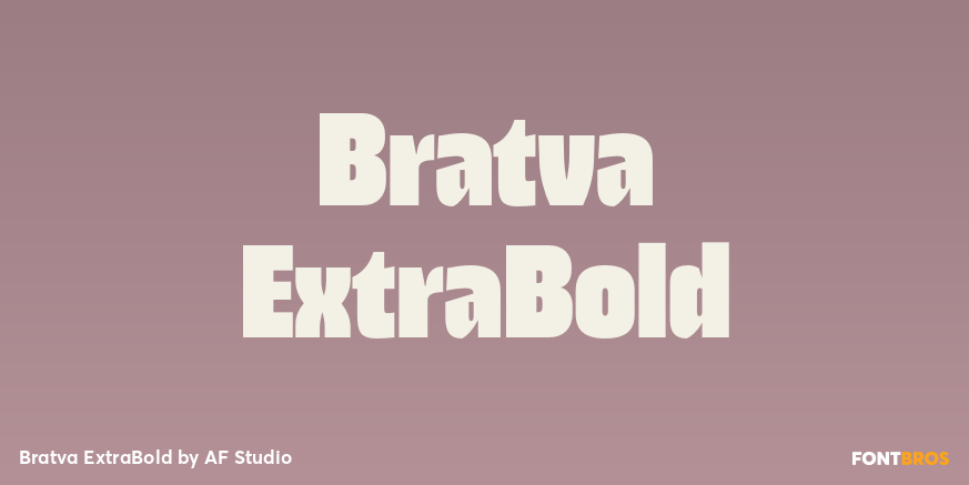 Bratva ExtraBold Poster