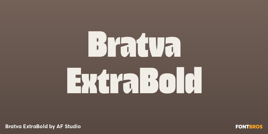 Bratva ExtraBold Poster