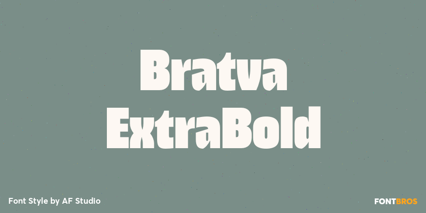 Bratva ExtraBold Poster