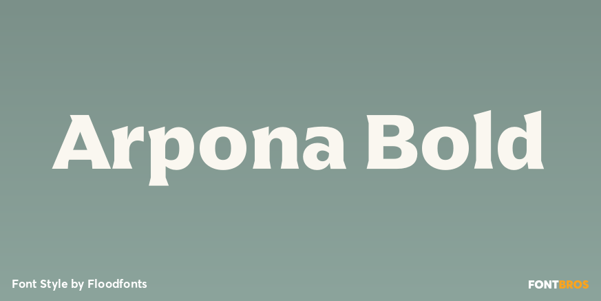 Arpona Bold Poster