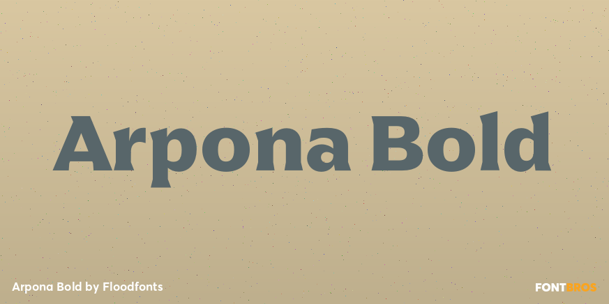 Arpona Bold Poster