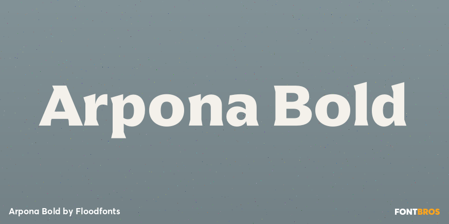 Arpona Bold Poster