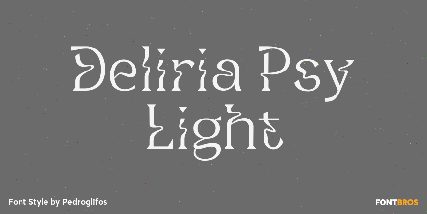 Deliria Psy Light Poster