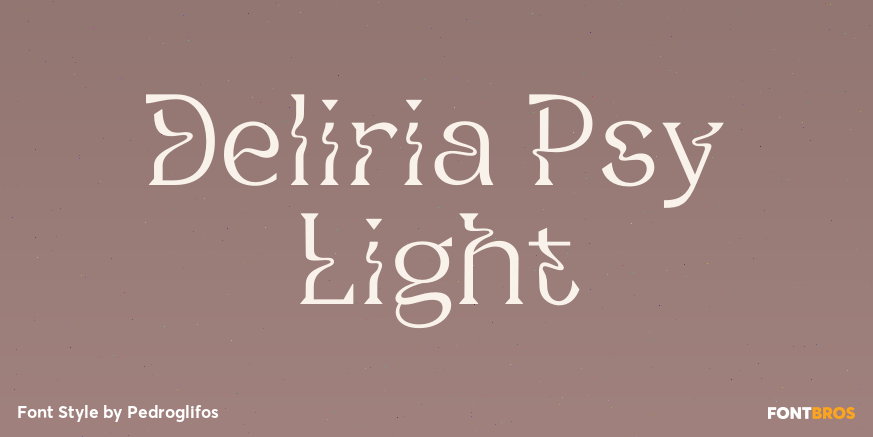 Deliria Psy Light Poster