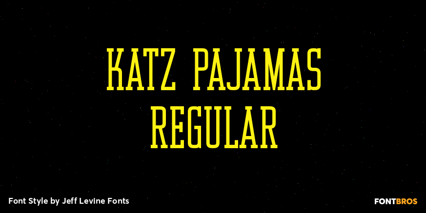Katz Pajamas Regular Poster