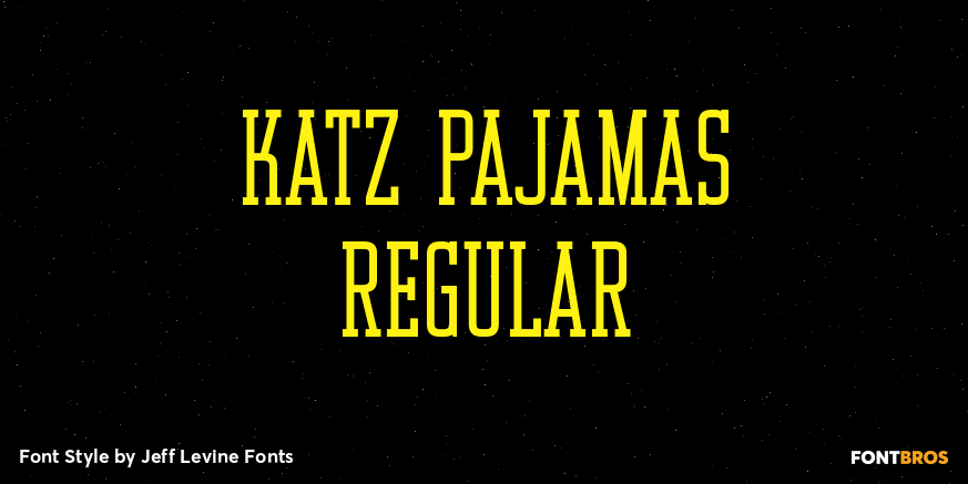Katz Pajamas Regular Poster