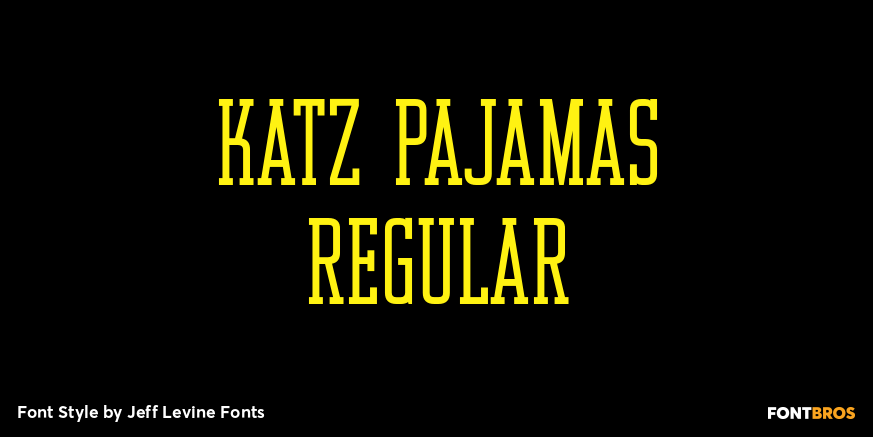 Katz Pajamas Regular Poster