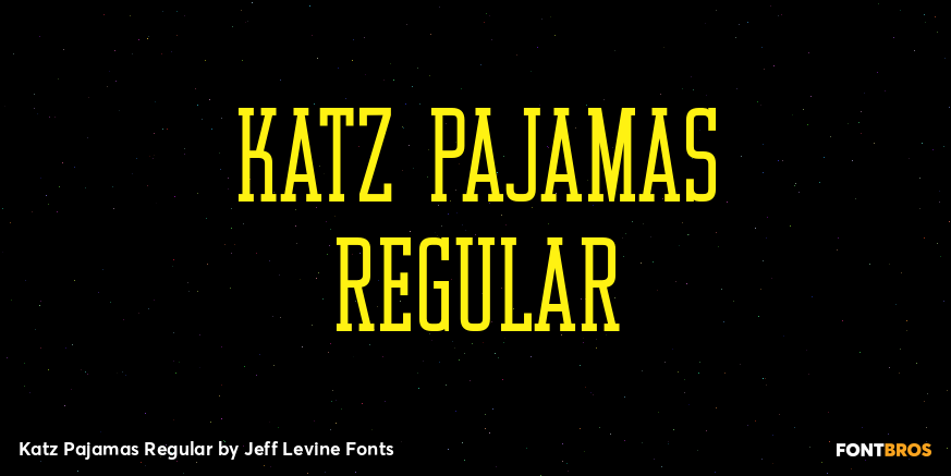 Katz Pajamas Regular Poster