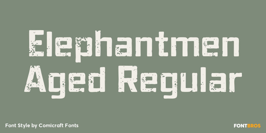 Elephantmen Aged Regular Poster