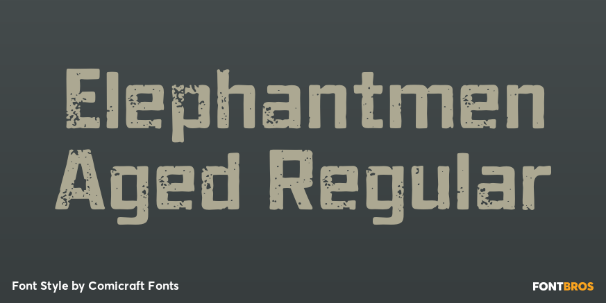 Elephantmen Aged Regular Poster