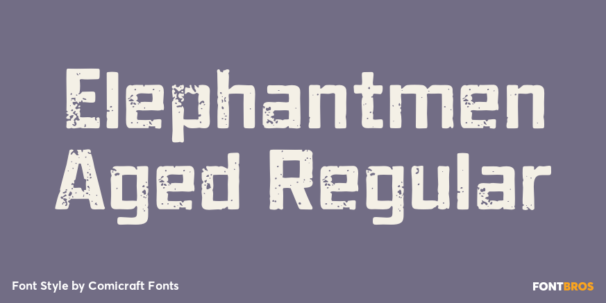 Elephantmen Aged Regular Poster