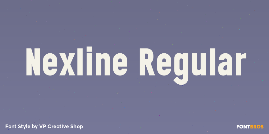 Nexline Regular Poster
