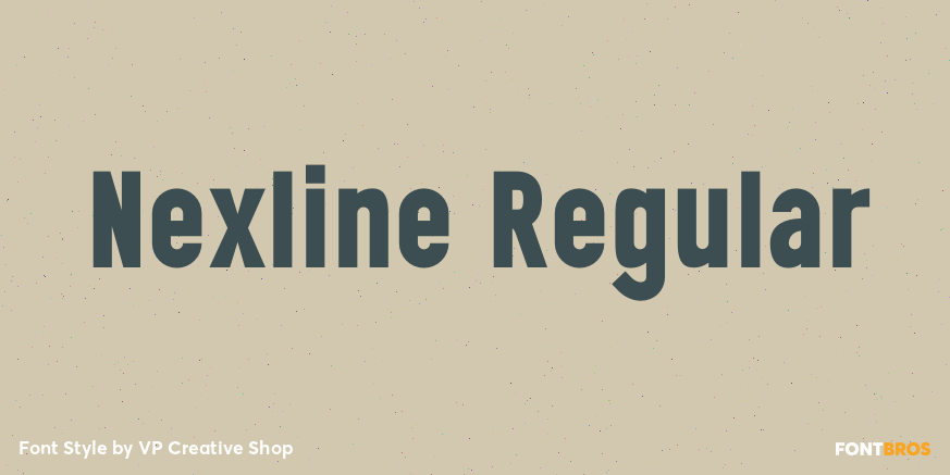 Nexline Regular Poster