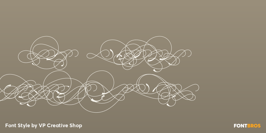 Type Ultimate Swashes Regular Poster