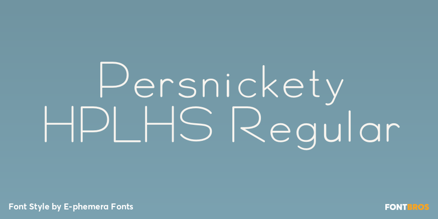 Persnickety HPLHS Regular Poster