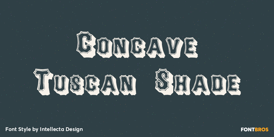 Concave Tuscan Shade Poster