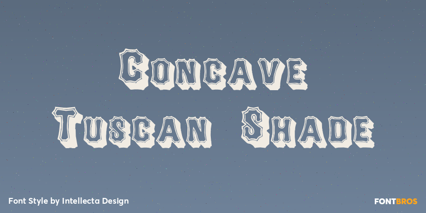 Concave Tuscan Shade Poster