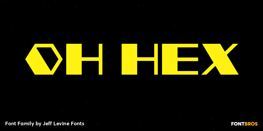 Oh Hex Font Family