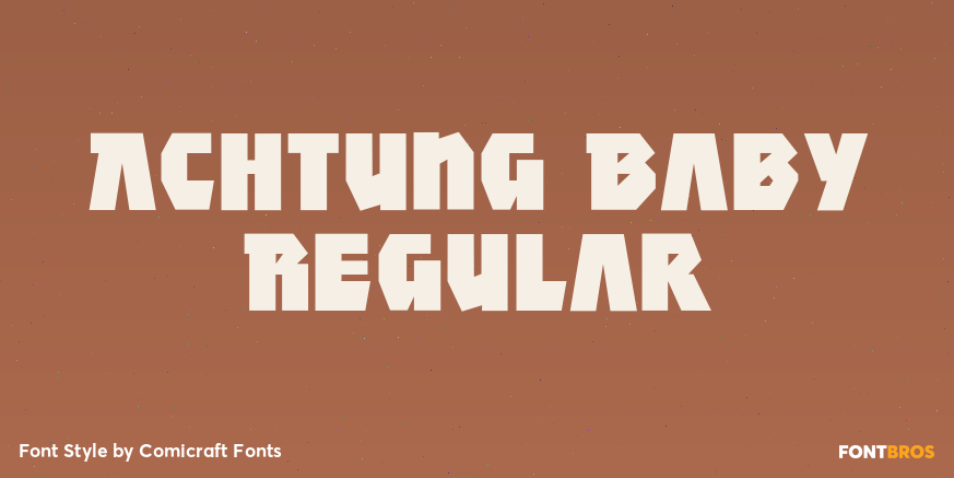 Achtung Baby Regular Poster