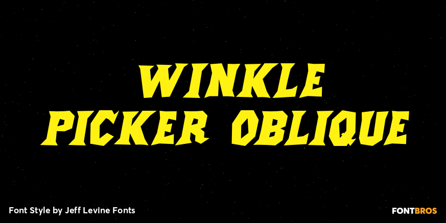 Winkle Picker Oblique Poster