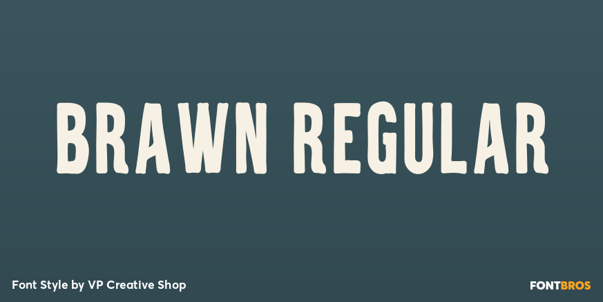 Brawn Regular Poster