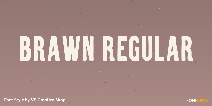 Brawn Regular Poster