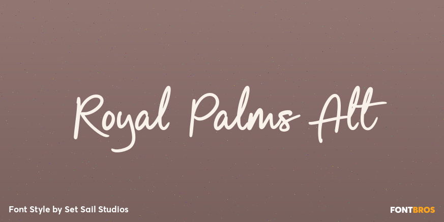 Royal Palms Alt Poster
