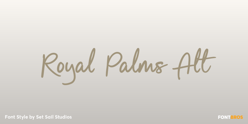 Royal Palms Alt Poster