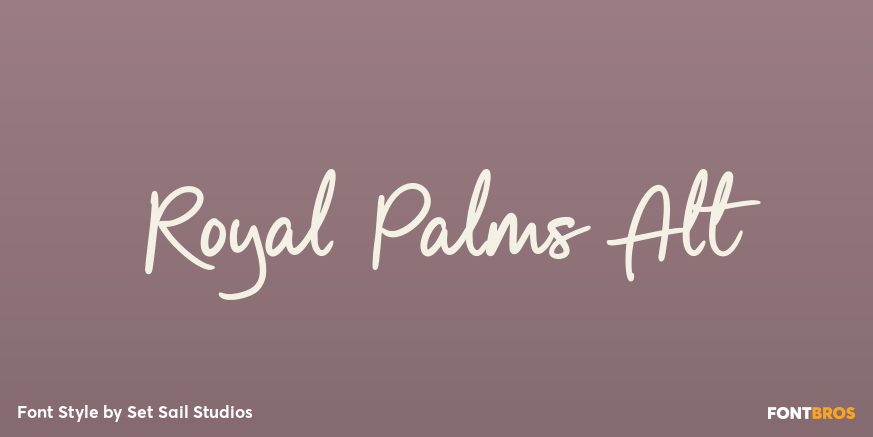 Royal Palms Alt Poster